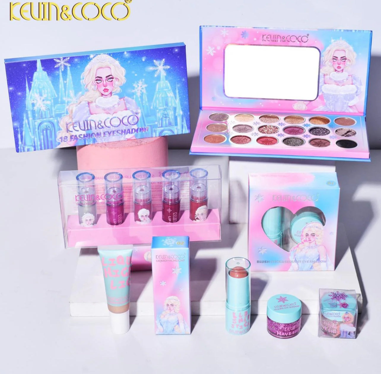 Let's Create Stunning Holiday Looks with this All-in-One Set!❄️