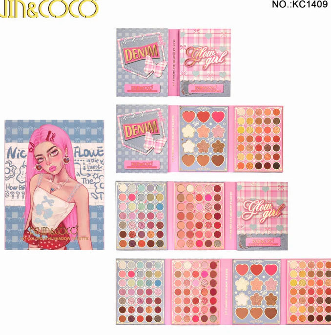 Kevin&Coco 117-Colors Face Palette