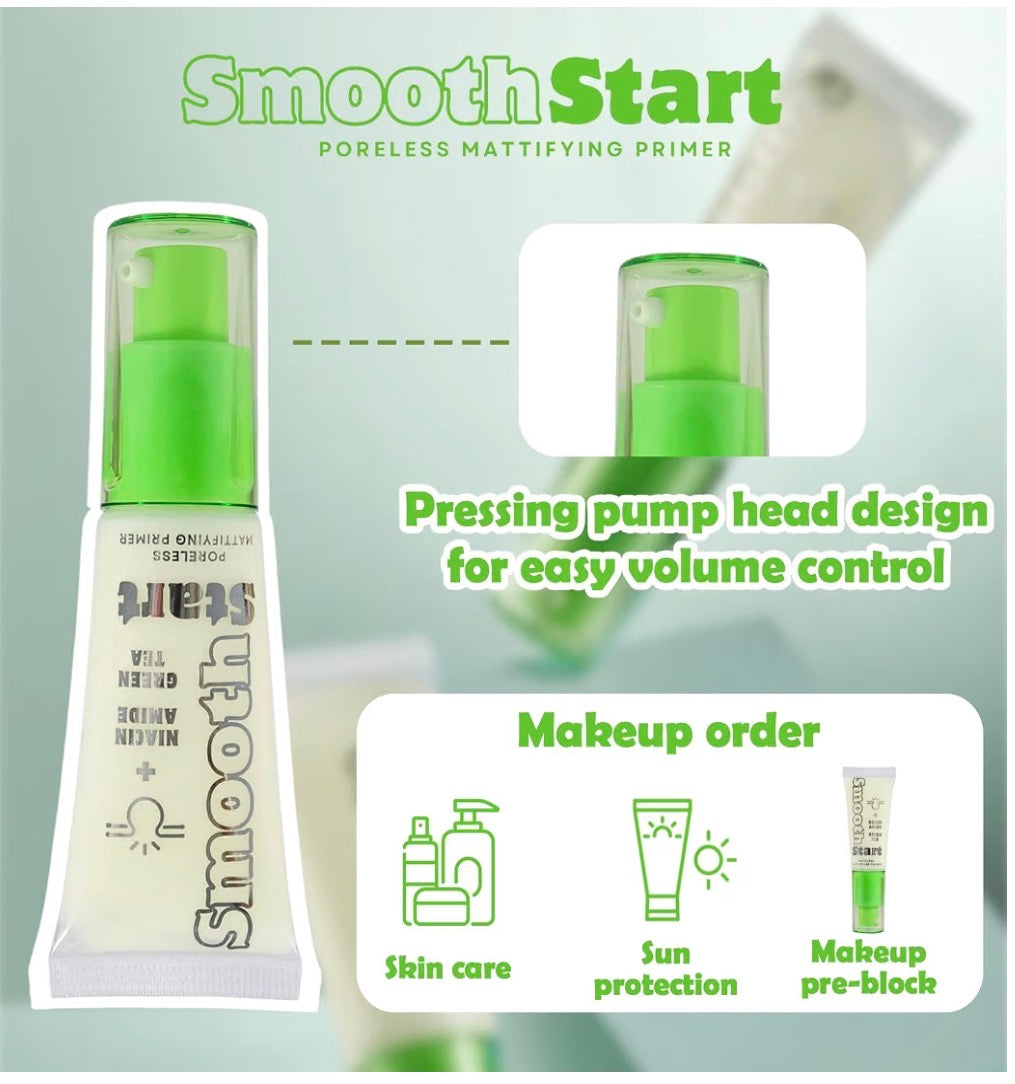 ✨ SmoothStart Poreless Mattifying Primer ✨