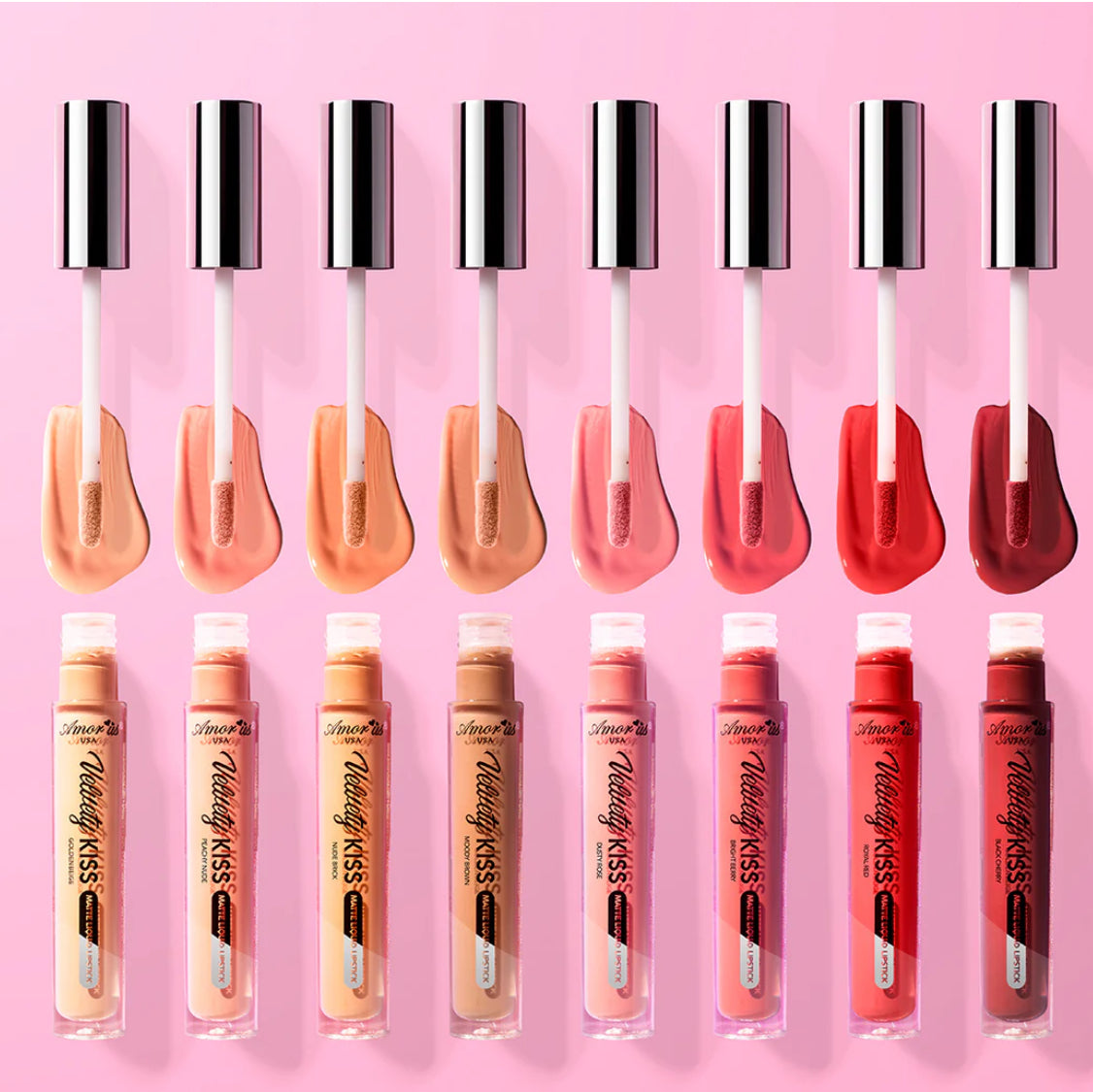 Amor us Velvety Kiss Matte Liquid Lipstick