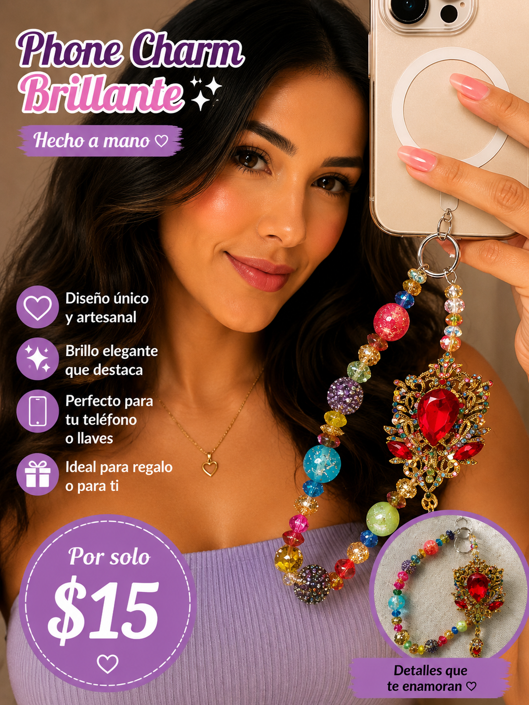 Phone charm