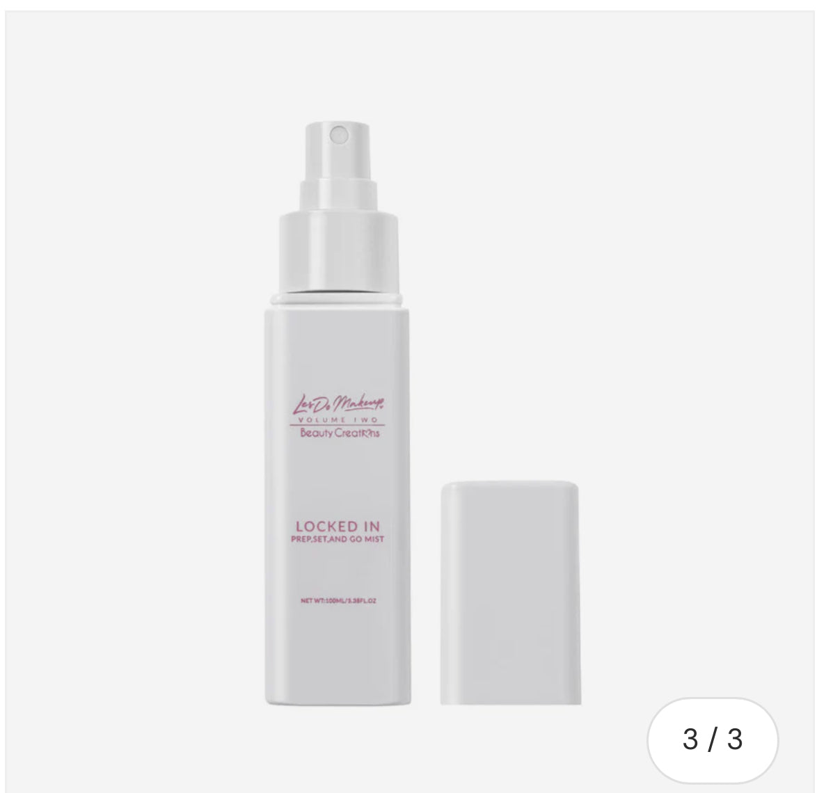 LESDOMAKEUP LOCKED IN SETTING MISTLOCKED IN SETTING MIST