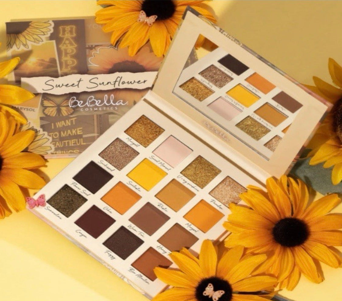 Sunflower and lotus love eyeshadow
