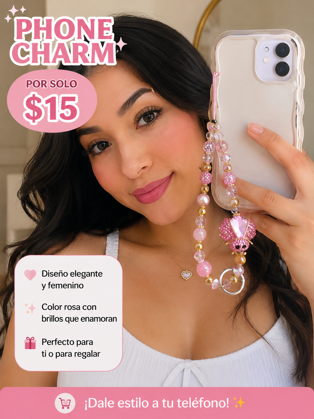 Phone Charm de Catarina