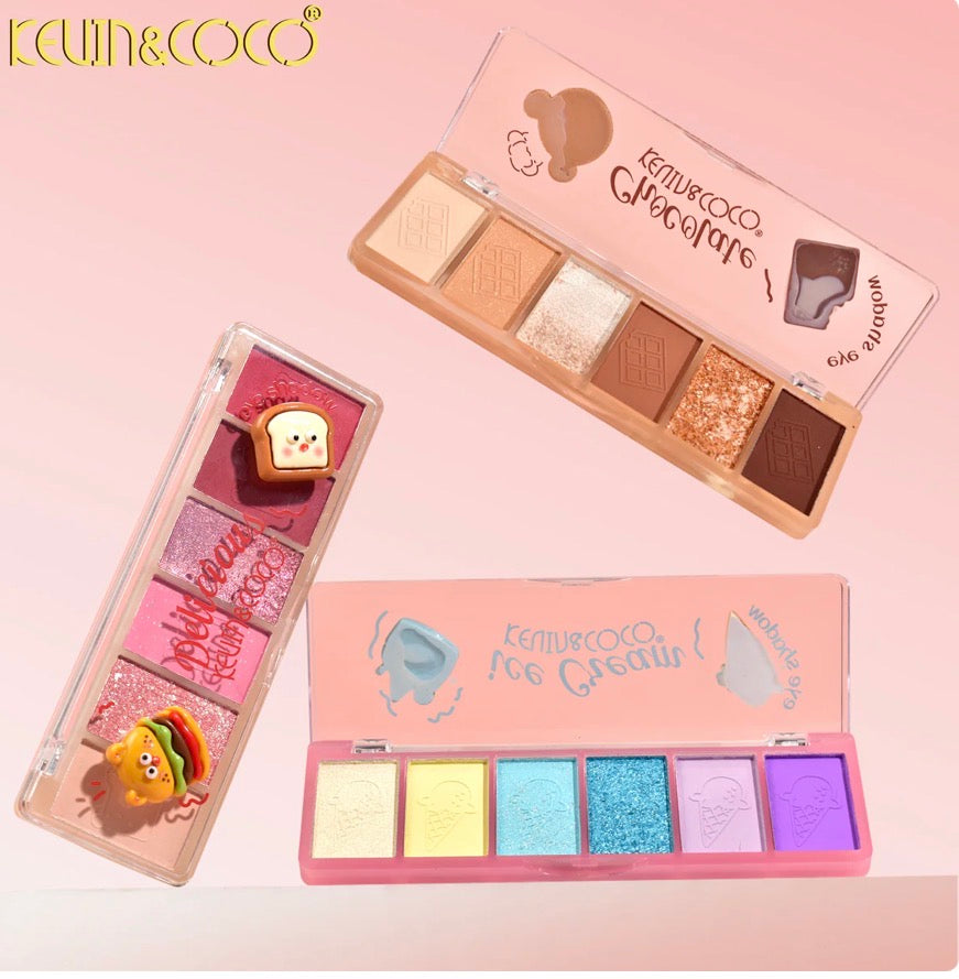 Foodie eyeshadow palettes las 3 x $15