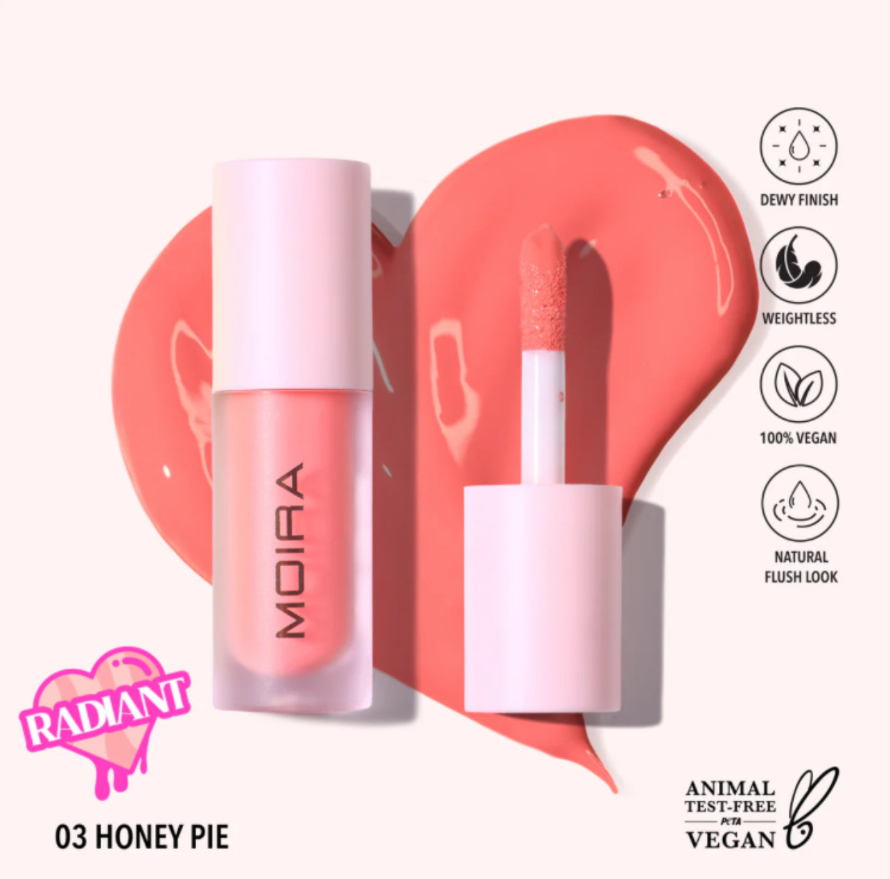 Moira LOVE STEADY LIQUID BLUSH