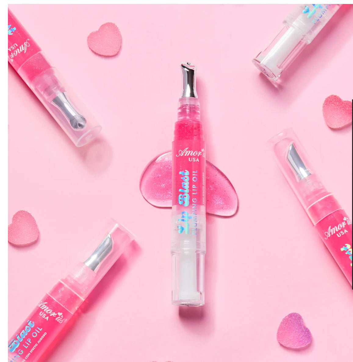 Amor us Candy Bliss - Citrus Spark Lip Blast Plumping Lip Oil