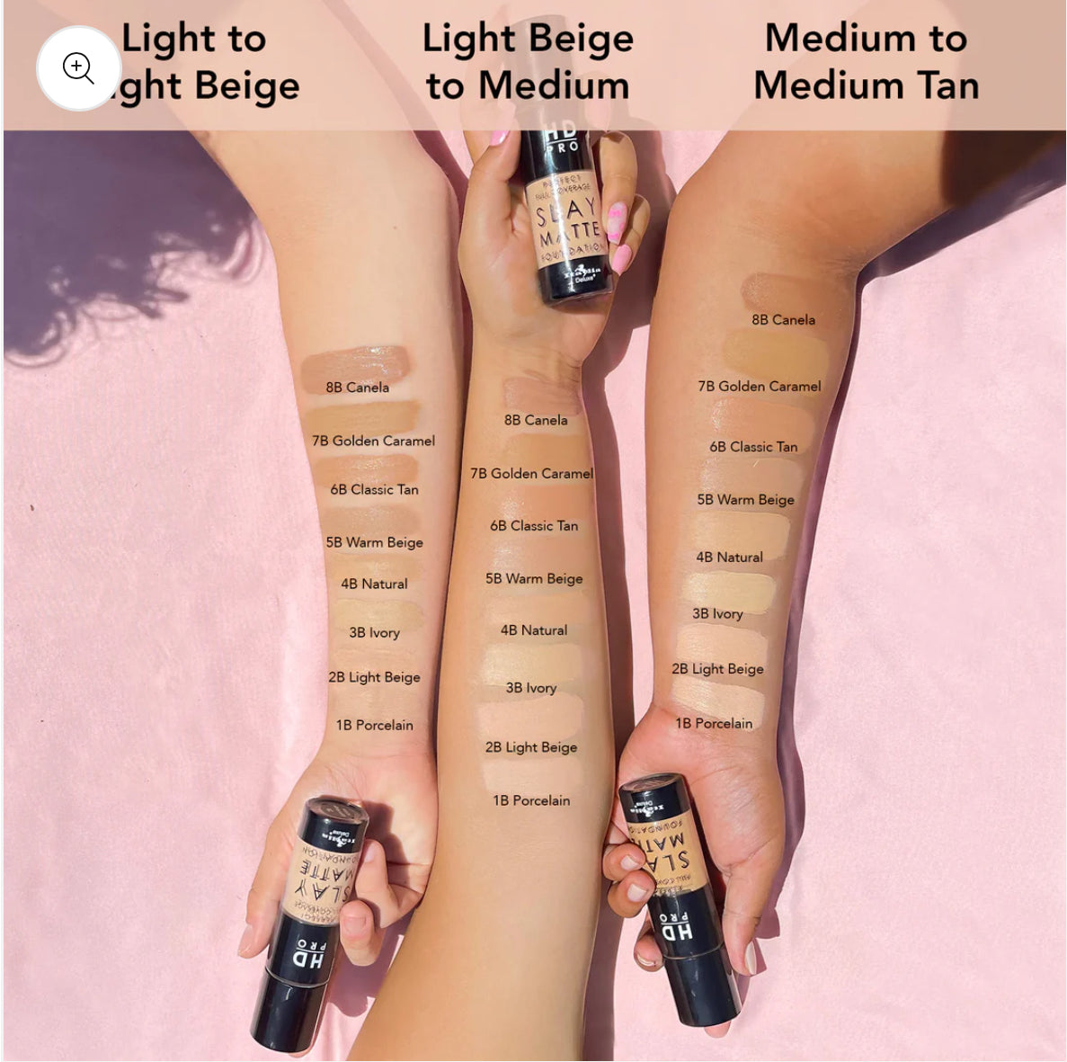 Italia Deluxe HD Pro Slay Matte Liquid Foundation