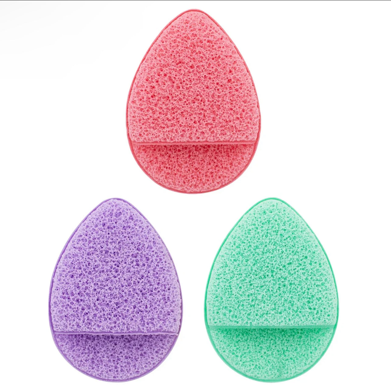 Reusable Makeup Remover Sponges 3pc card