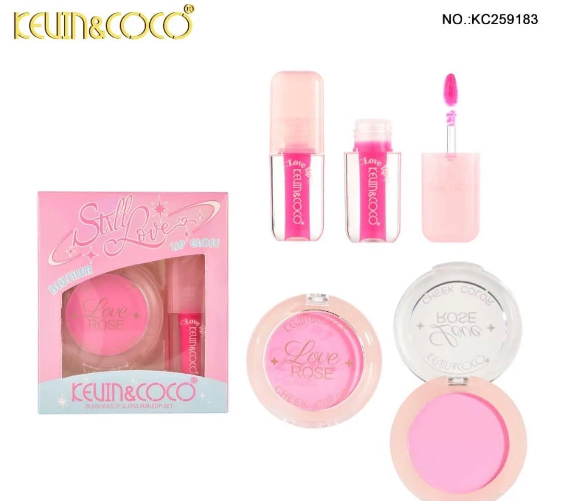 Kevin&Coco Still Lover Blush & Gloss Set