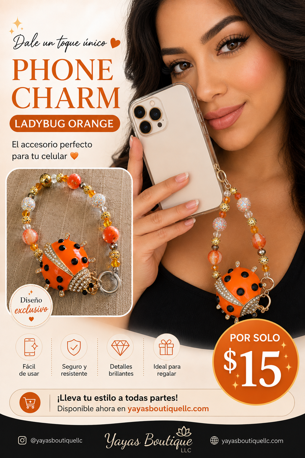 Phone Charm de Catarina