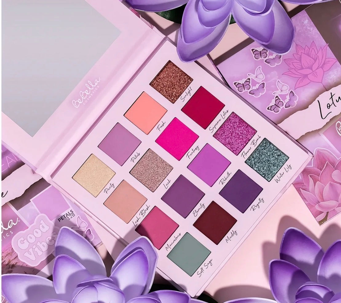 Sunflower and lotus love eyeshadow