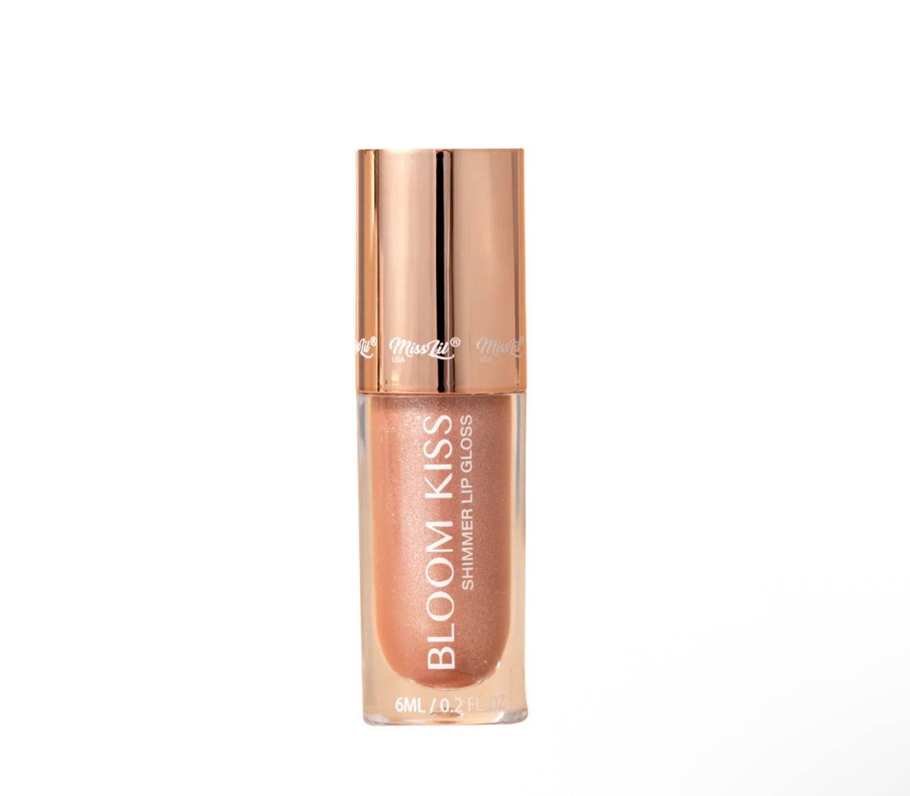BLOOM KISS SHIMMER LIP GLOSS- LUSTER