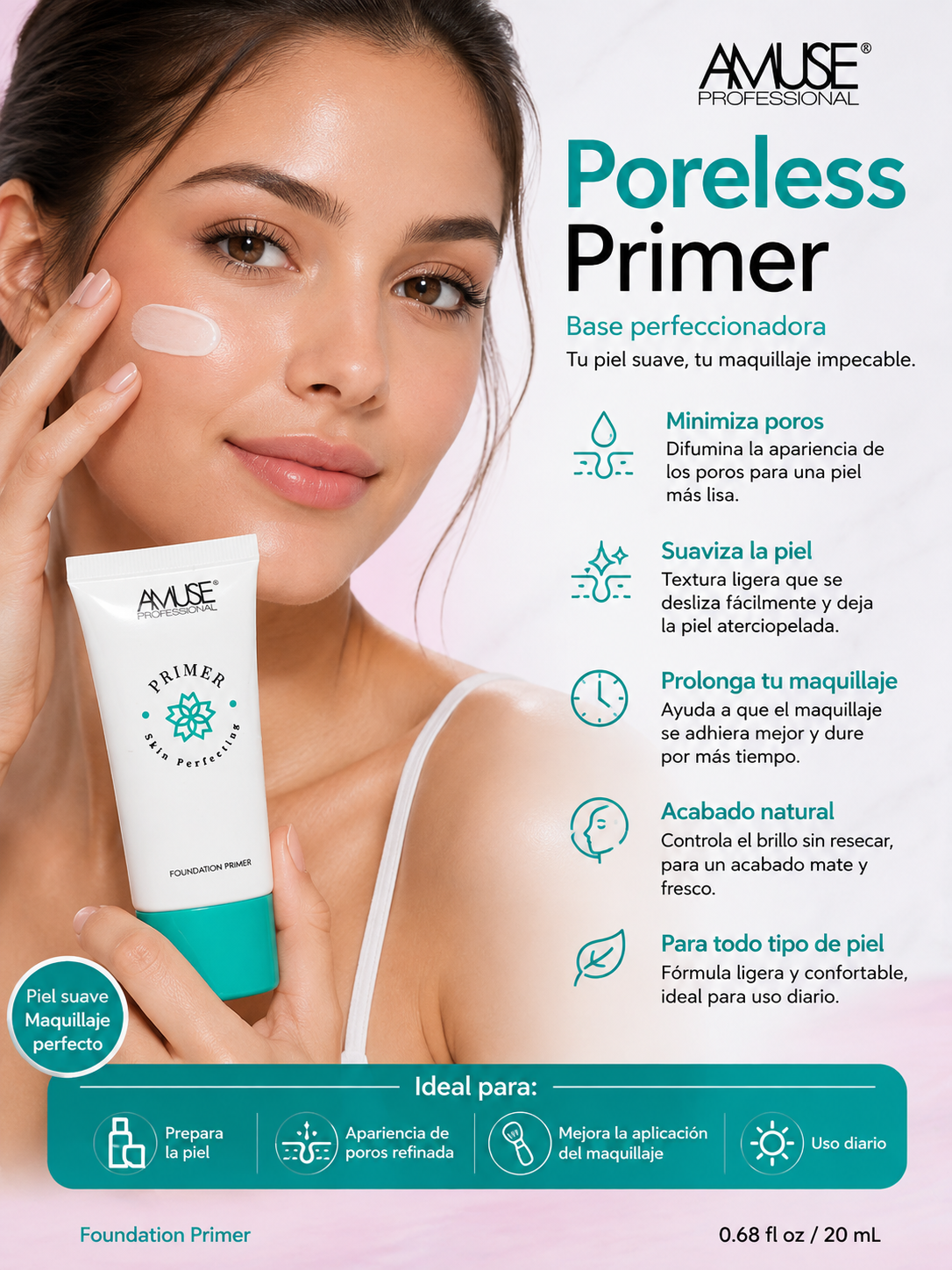 ✨ AMUSE Professional Poreless Primer ✨