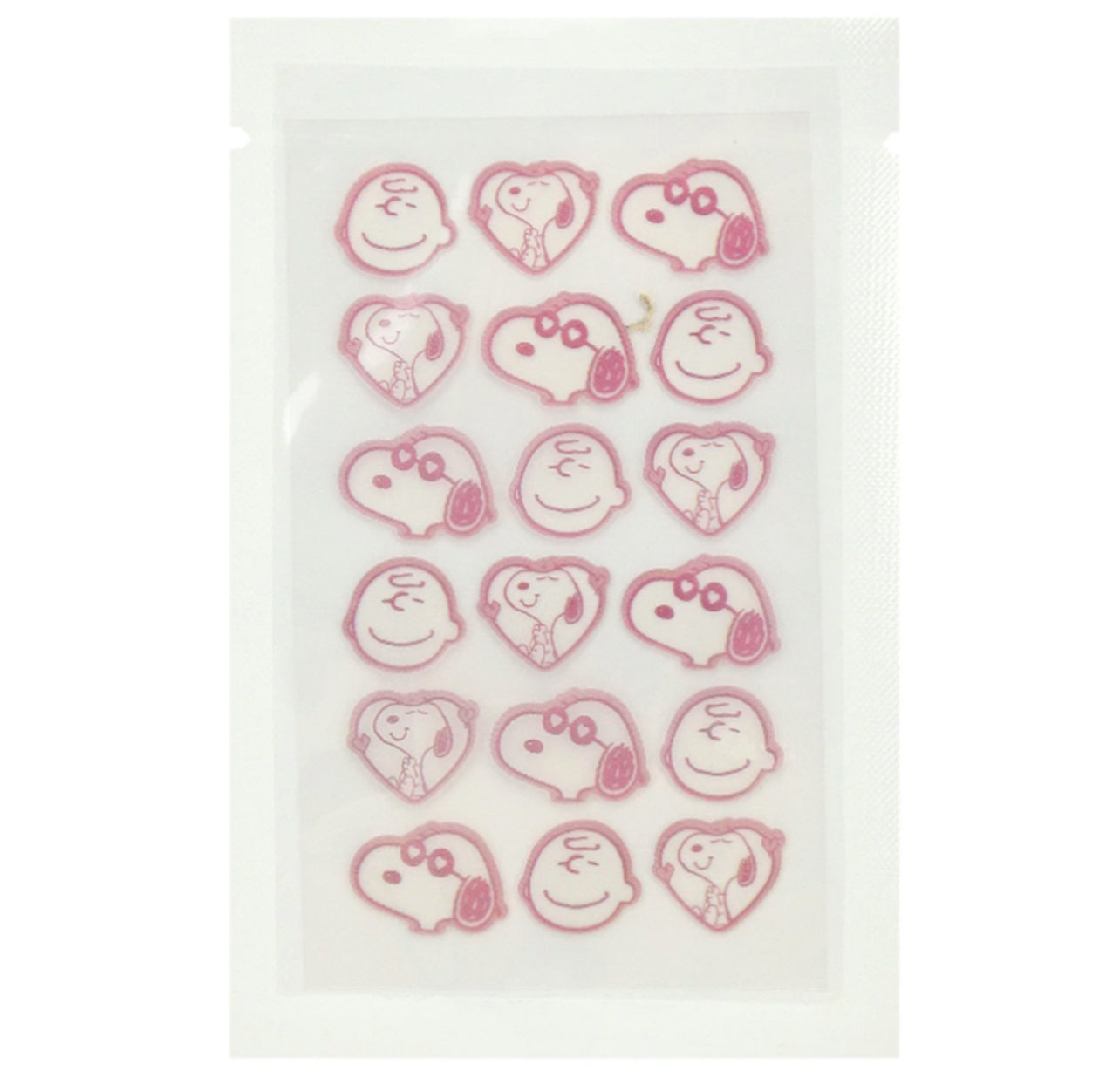 CELAVI X PEANUTS VDAY 36PC SNOOPY SPOT PATCHES