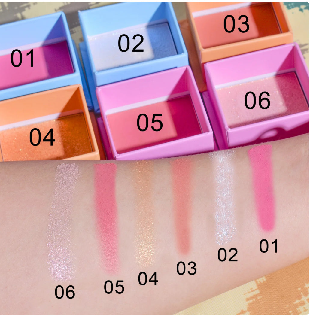 CUTE GIRL BLUSHER & HIGHLIGHTER