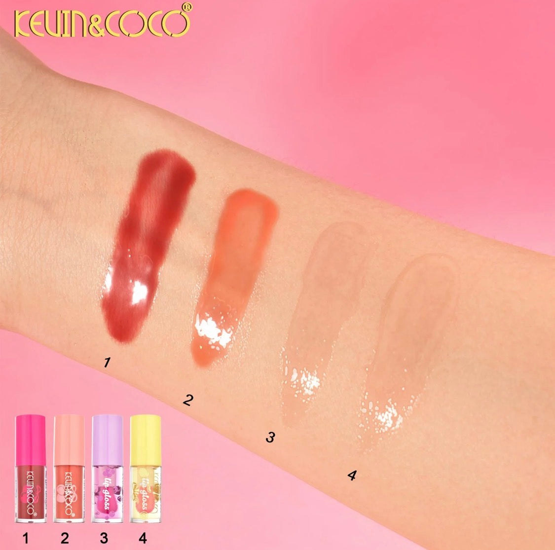 Kevin&Coco Soda Can Lip Gloss Set