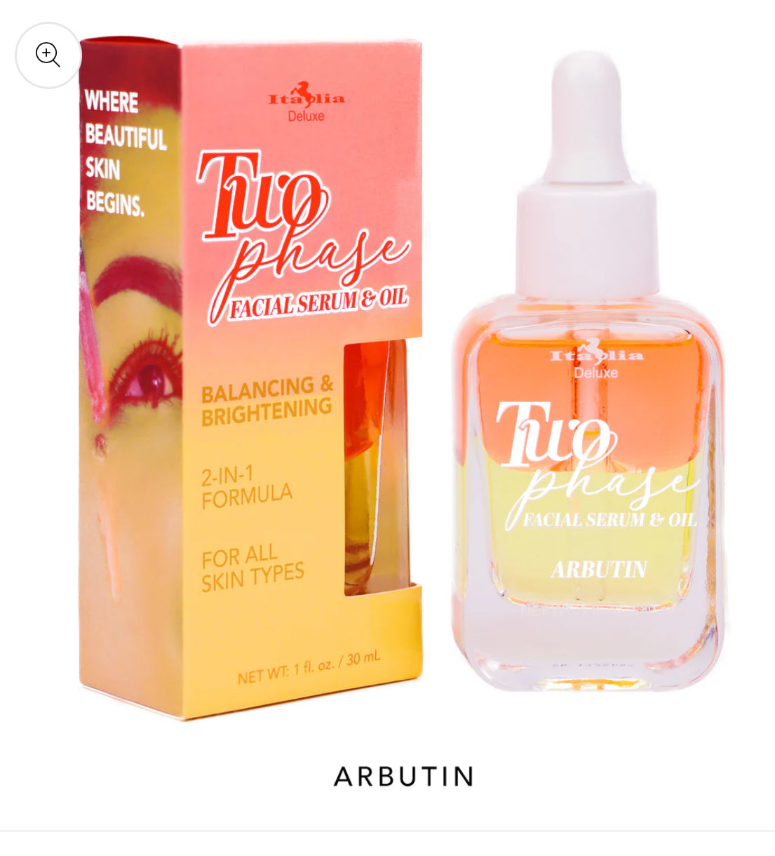 Two Phase Facial Serum & Oil