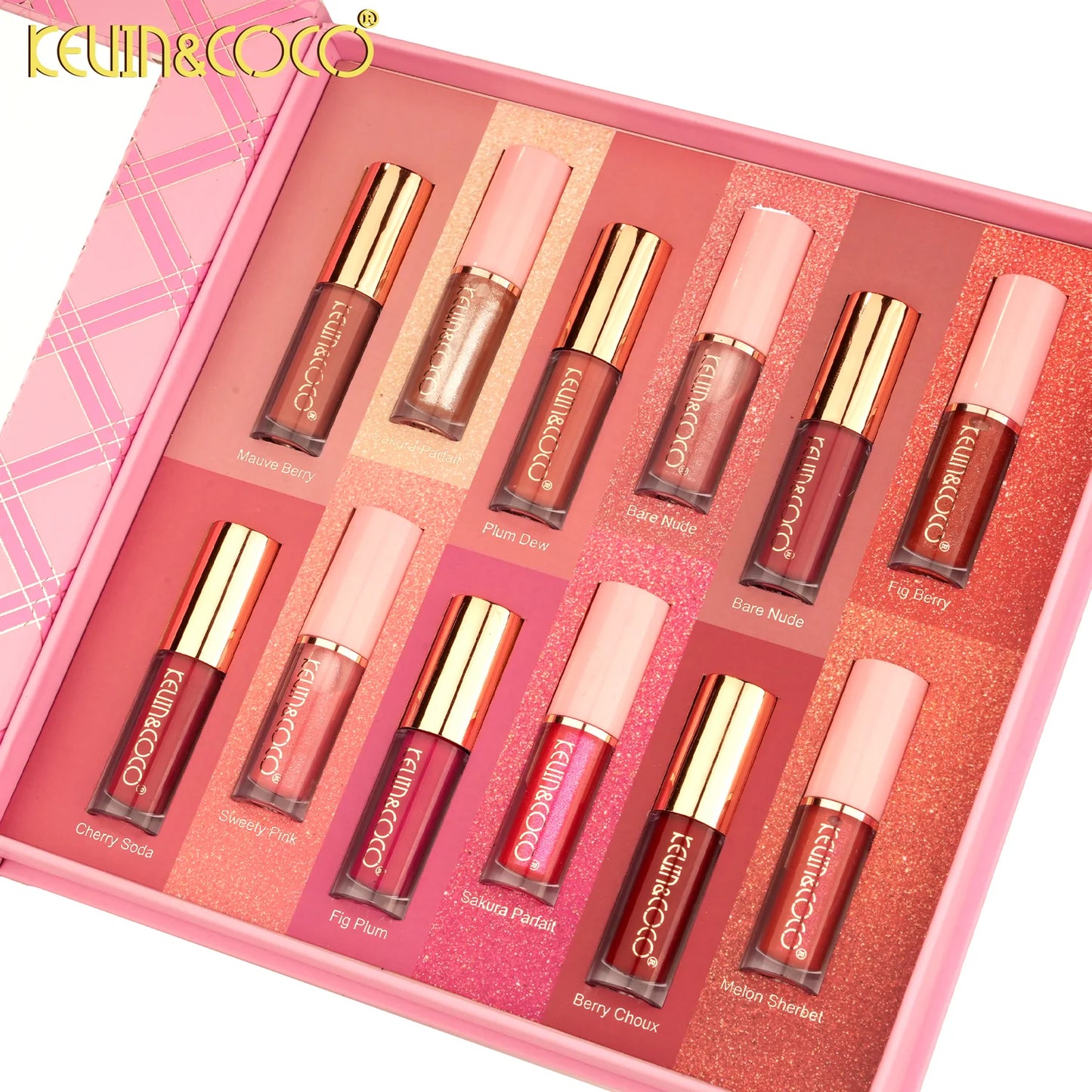 Kevin&Coco 12 colors Lip Gloss Set KC1600