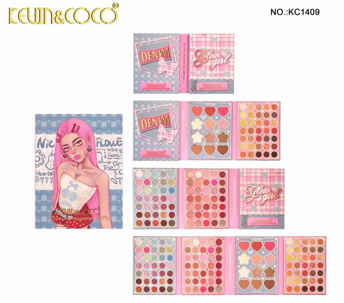 Kevin&Coco 117-Colors Face Palette