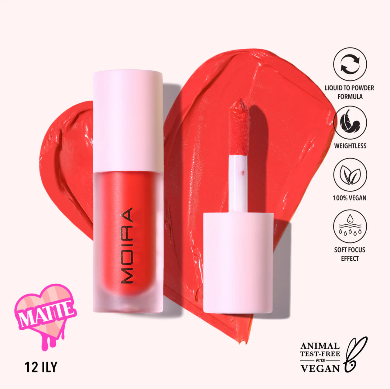 Moira LOVE STEADY LIQUID BLUSH