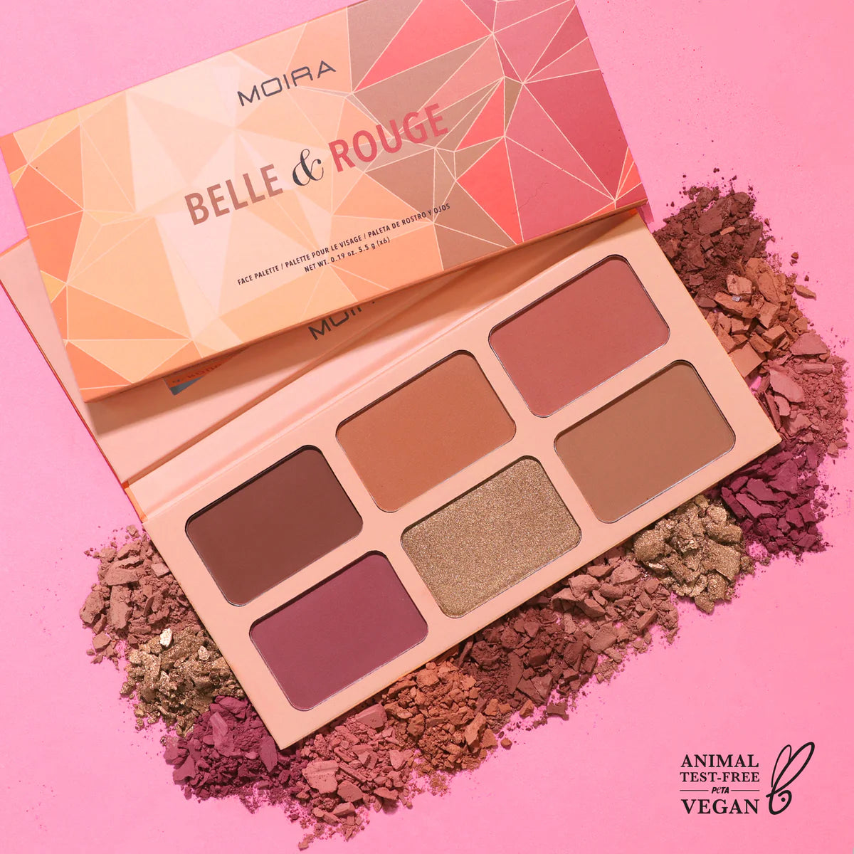 MOIRA Belle & Rouge Face Palette! ✨🌸
