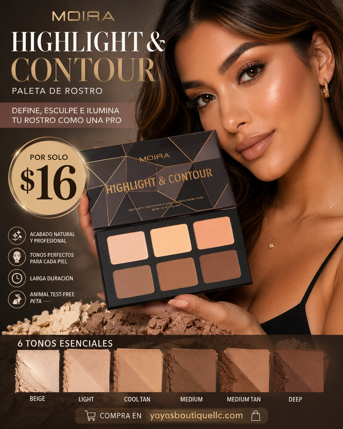 MOIRA Highlight & Contour