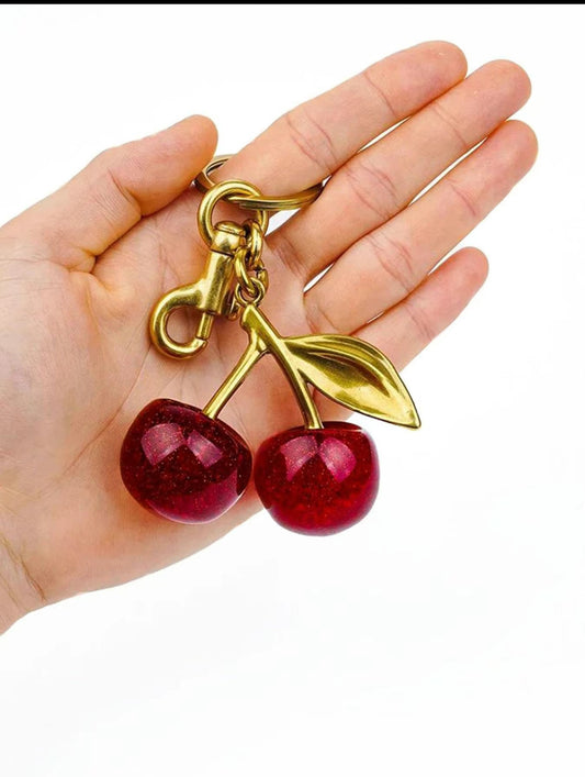 A- Cherry Keychain