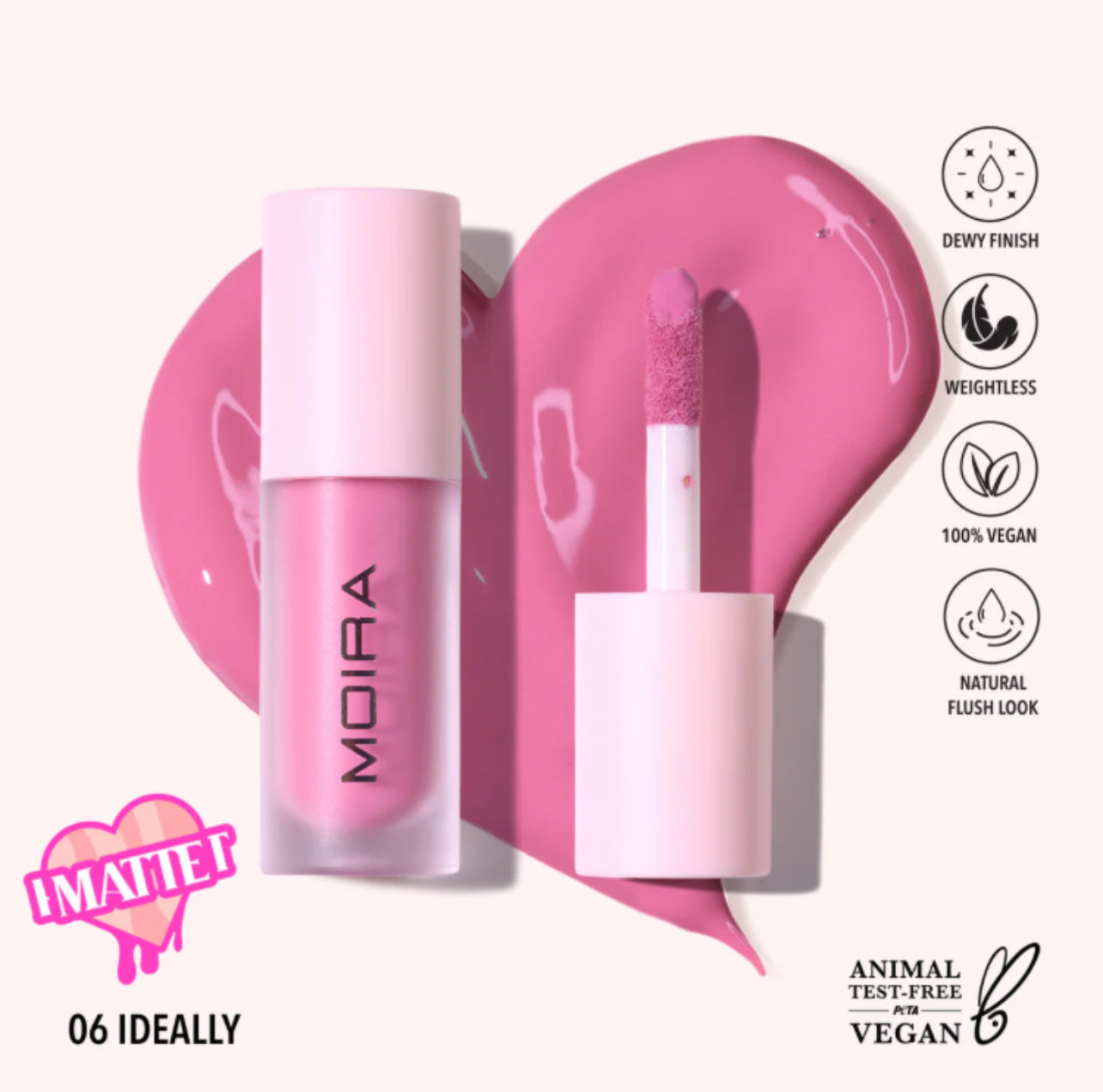 Moira LOVE STEADY LIQUID BLUSH