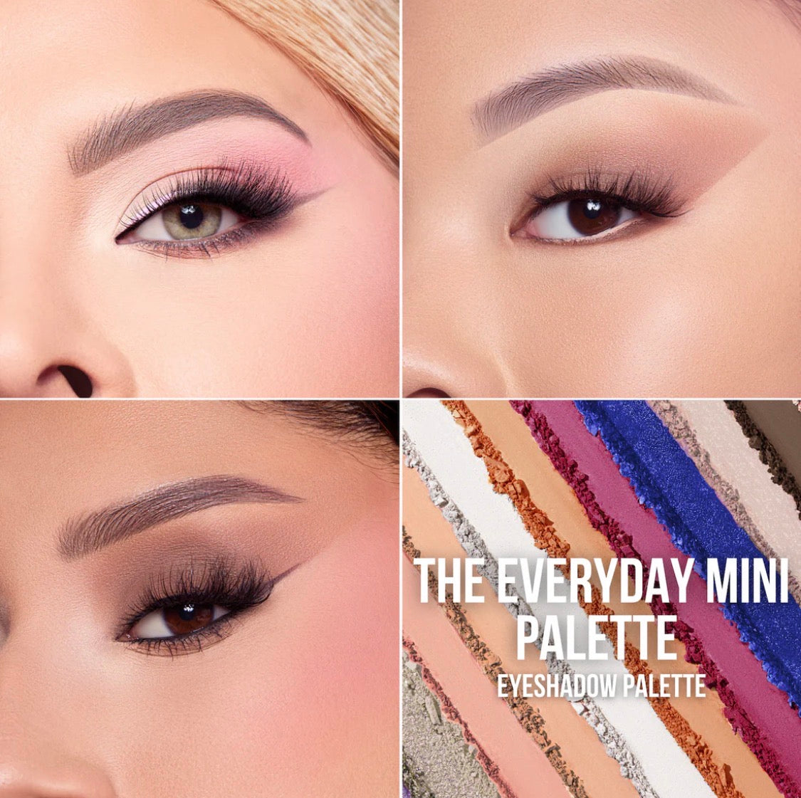 ROSY MCMICHAEL X BEAUTY CREATIONS ROSY'S ESSENTIALS VOL. 1: "THE EVERYDAY MINI PALETTE" 12-COLOR SHADOW PALETTE
