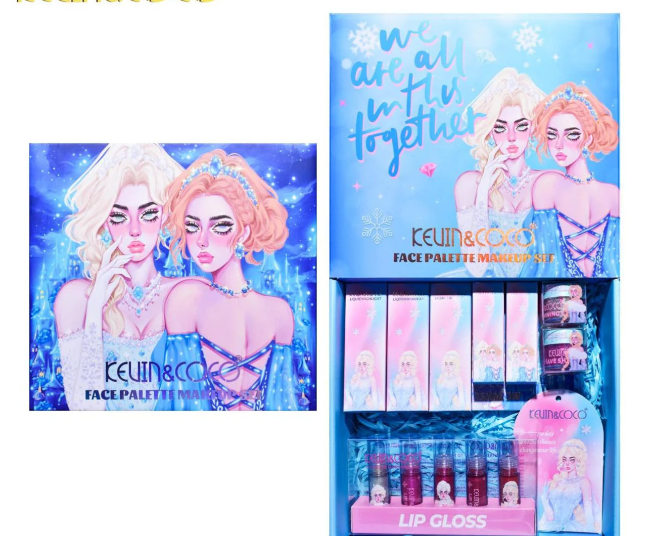 Let's Create Stunning Holiday Looks with this All-in-One Set!❄️