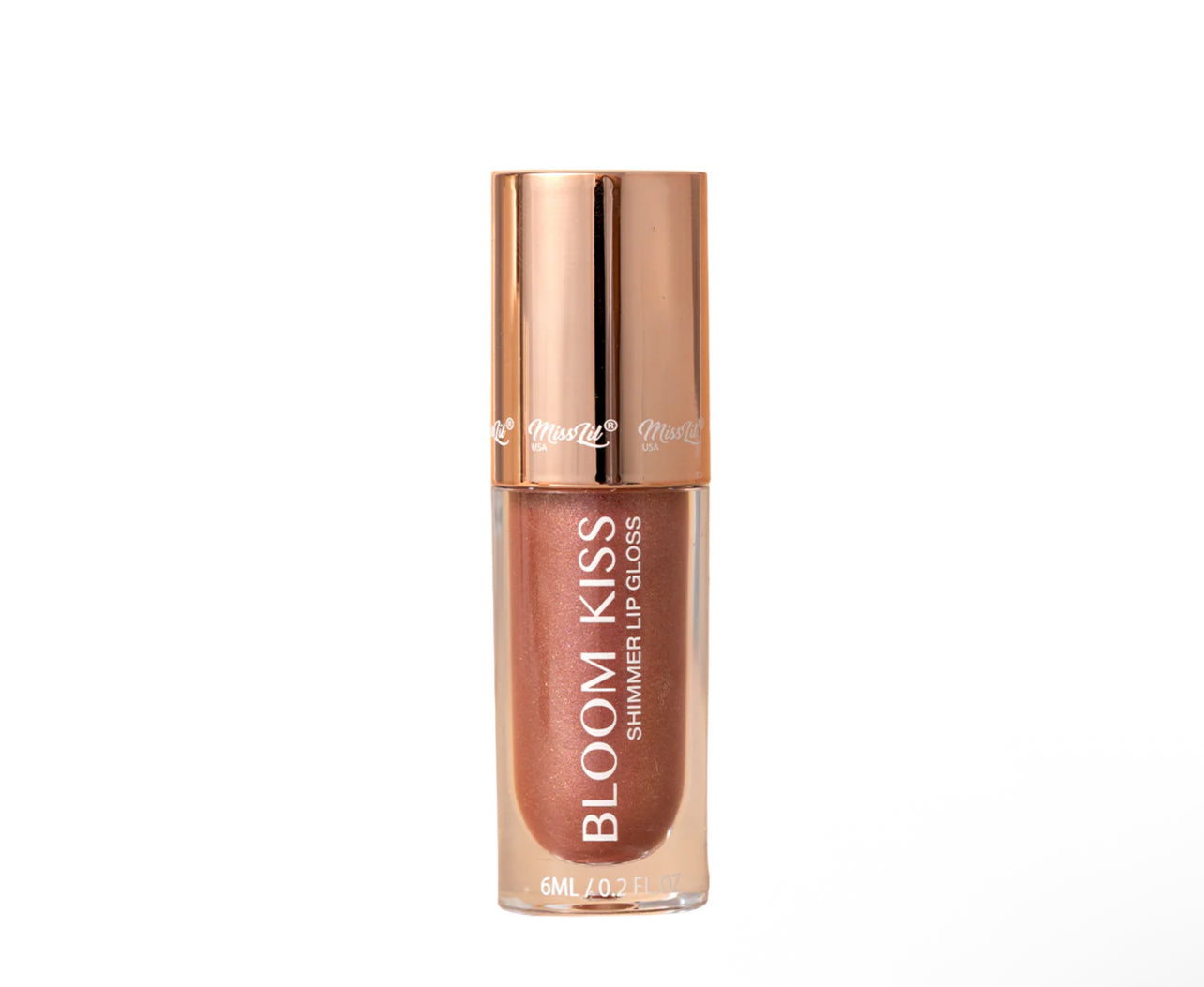 BLOOM KISS SHIMMER LIP GLOSS- LUSTER