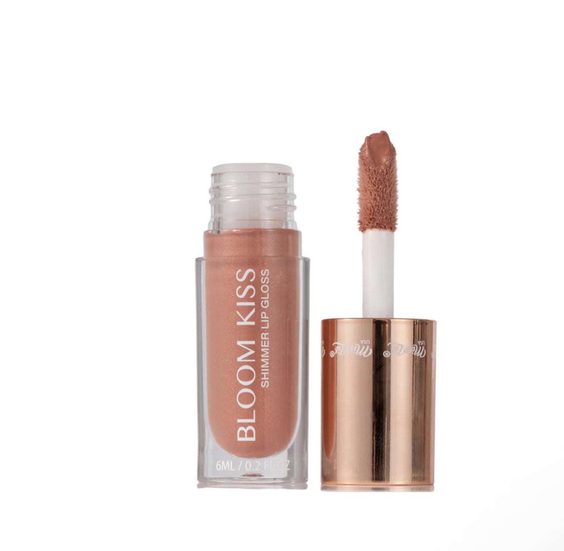BLOOM KISS SHIMMER LIP GLOSS- LUSTER