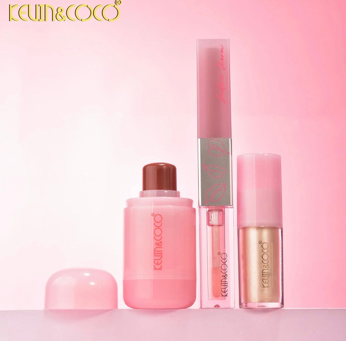 Kevin&Coco - blush lipsticks and gloss