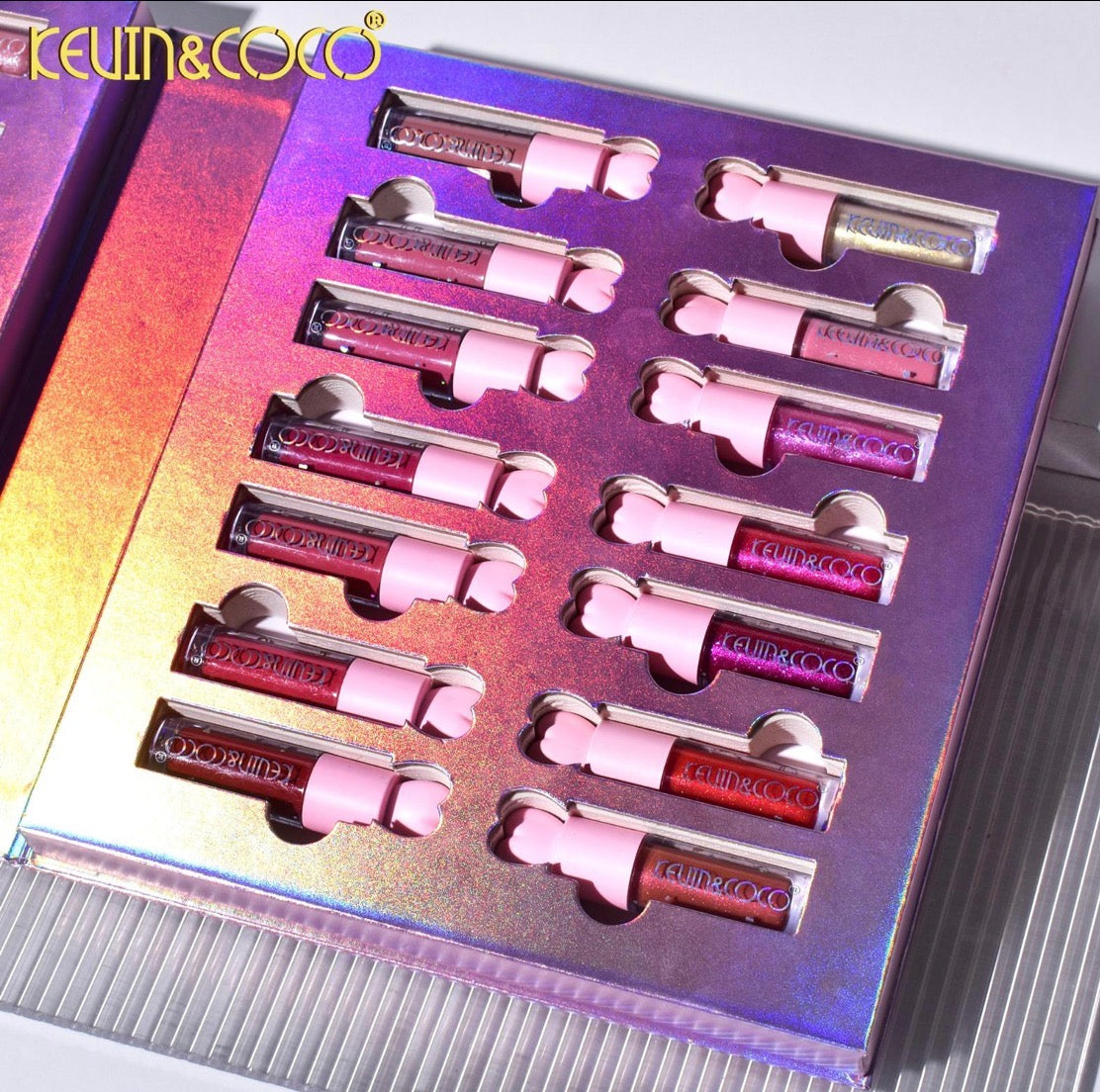 K&C- 28 Colors Lip Gloss Set