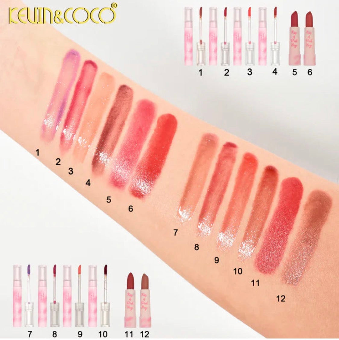 Kevin&Coco - Dreamy Scent Lip & Shadow Set