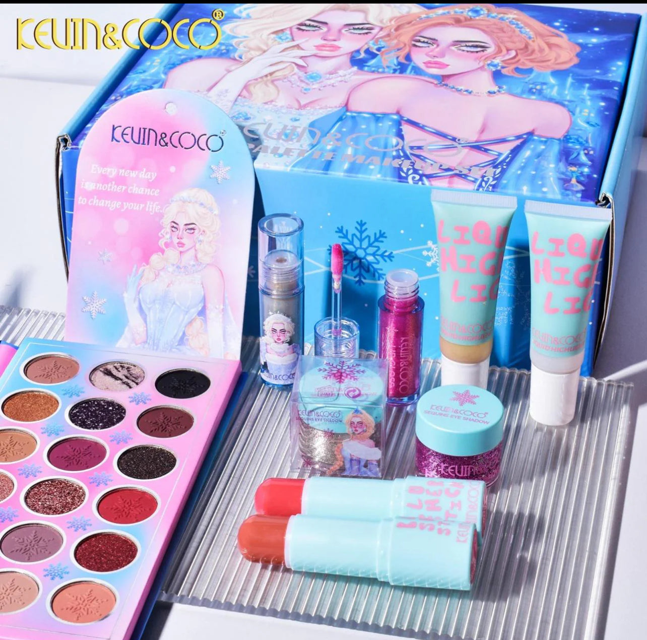 Let's Create Stunning Holiday Looks with this All-in-One Set!❄️