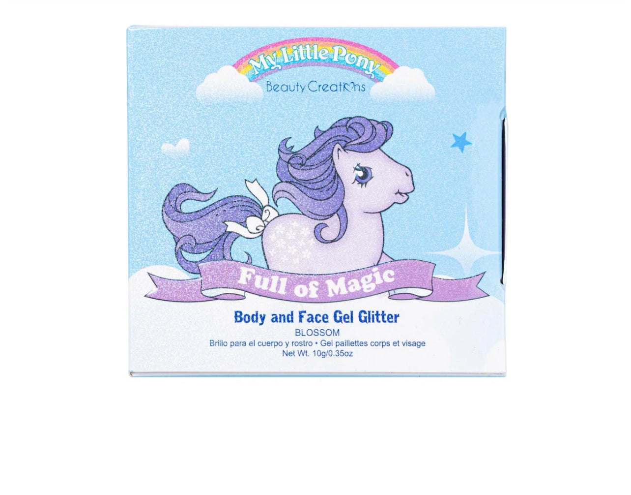 MY LITTLE PONY "FULL OF MAGIC" BODY AND FACE GEL GLITTER