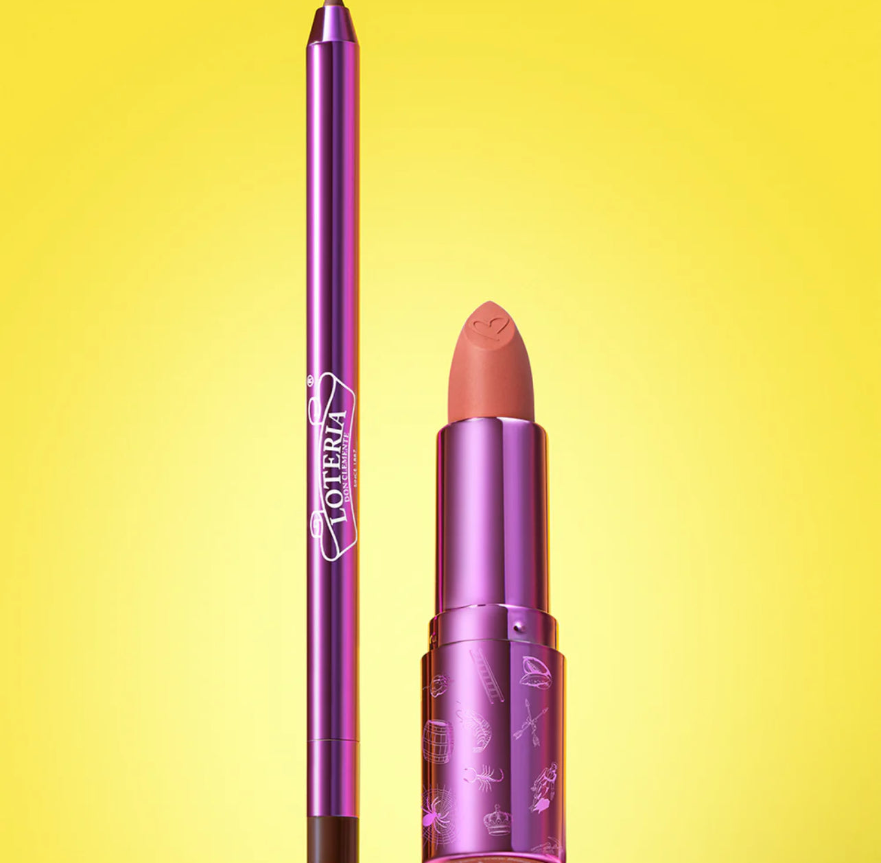 LOTERÍA DON CLEMENTE®️ LIPSTICK & LIP LINER DUO
