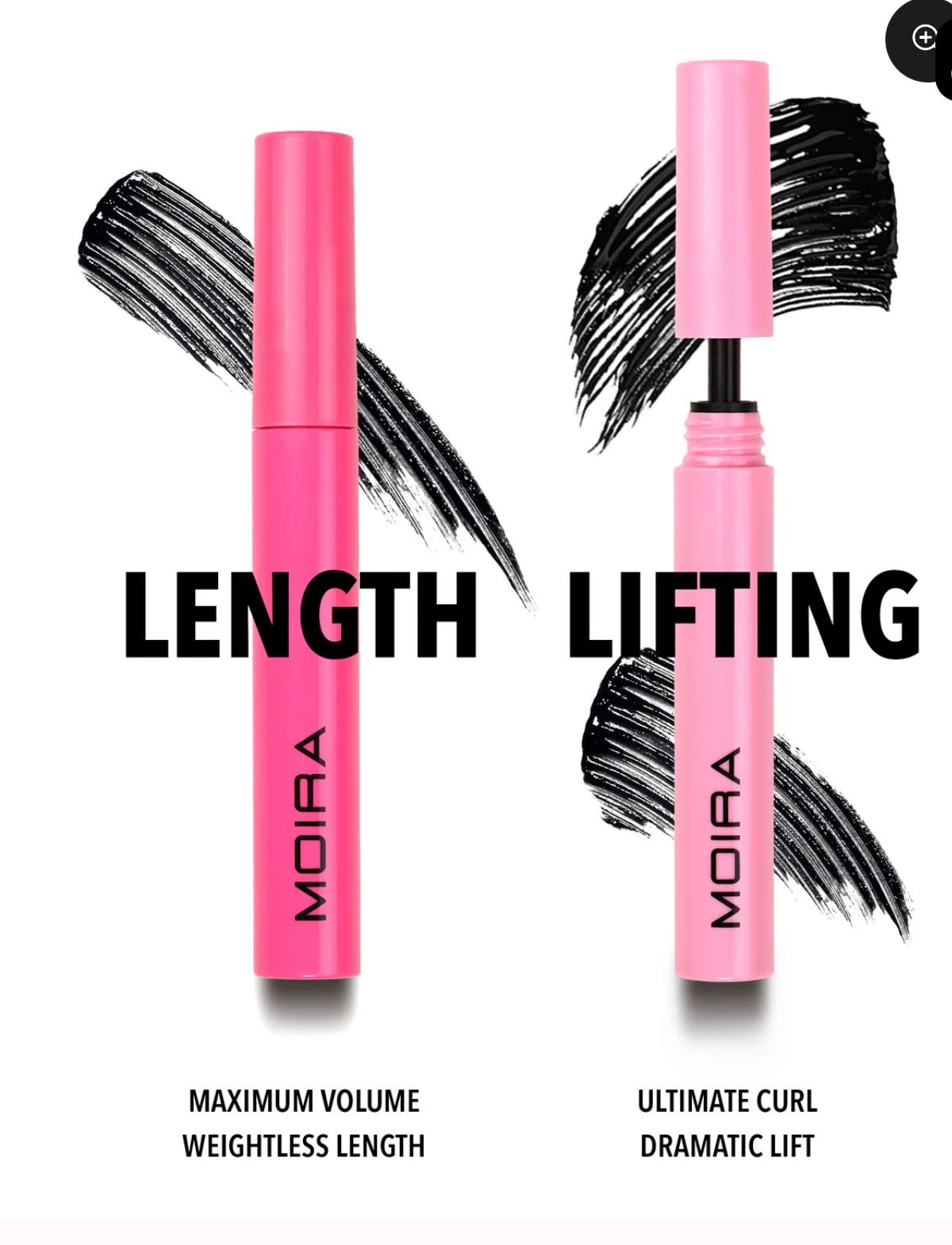 MAXIMUM VOLUME & LIFTING MASCARA (002, JET BLACK)