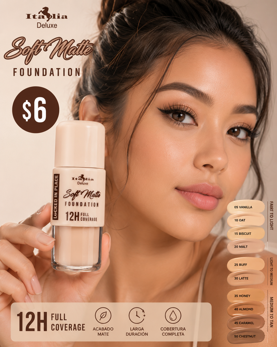 Locked In Place - Soft Matte Foundation