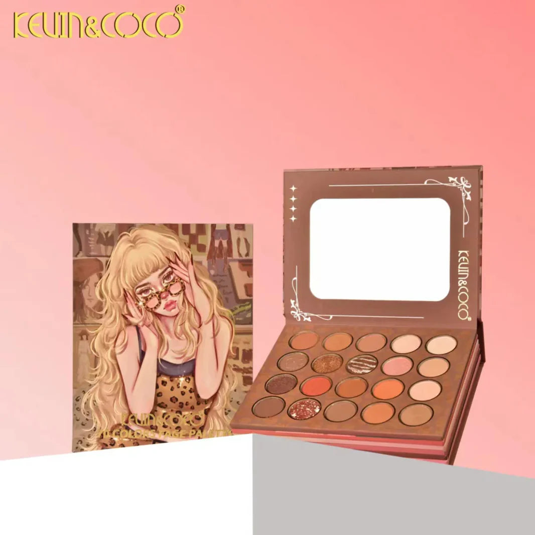 Kevin&Coco 70-Colors 6 in 1 Face Palette