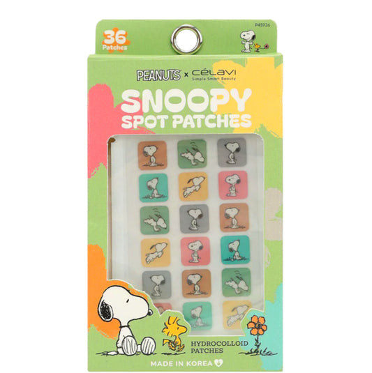 CELAVI X PEANUTS 36PC SNOOPY SPOT PATCHES