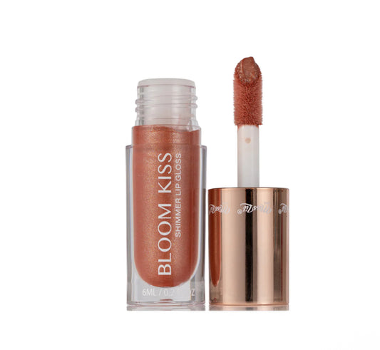 BLOOM KISS SHIMMER LIP GLOSS- LUSTER