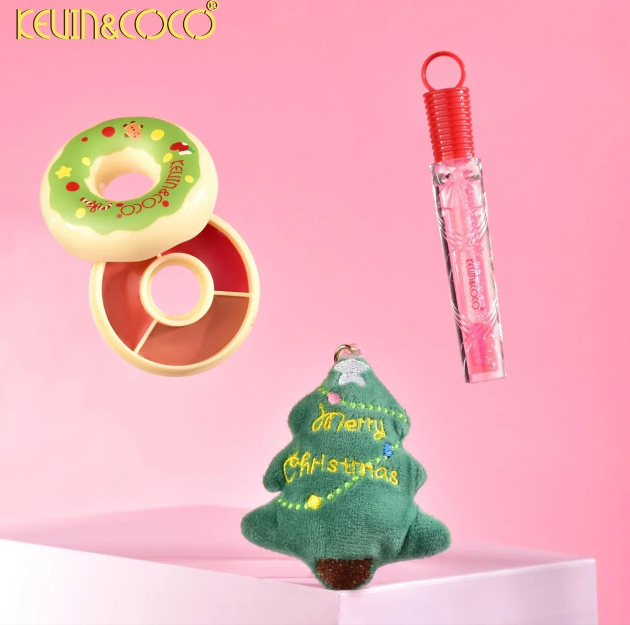 Kevin&Coco Christmas Lip Balm & Lip Oil Gift Set
