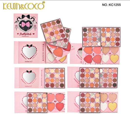 K&C-Pretty Girl Bow Eyeshadow Palette