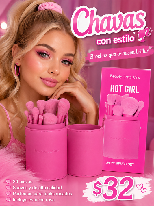 Bibi’s Brochas 24 piezas de Beuty Creation