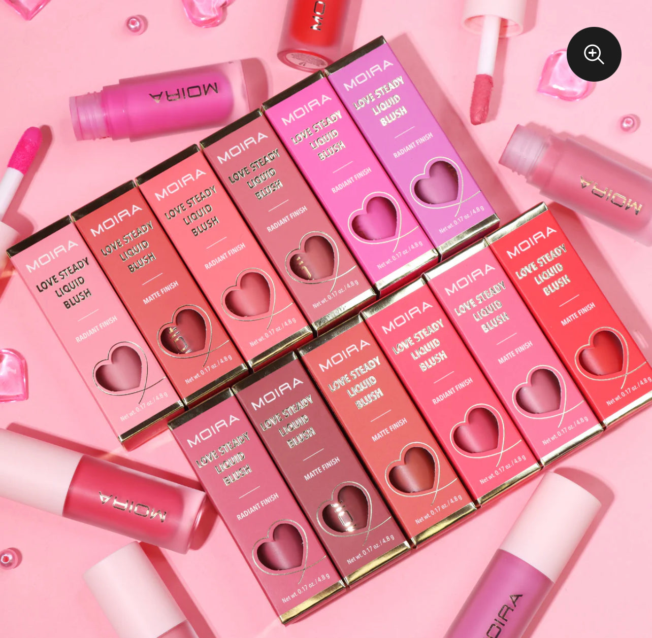 LOVE STEADY LIQUID BLUSH BUNDLE (01-12)