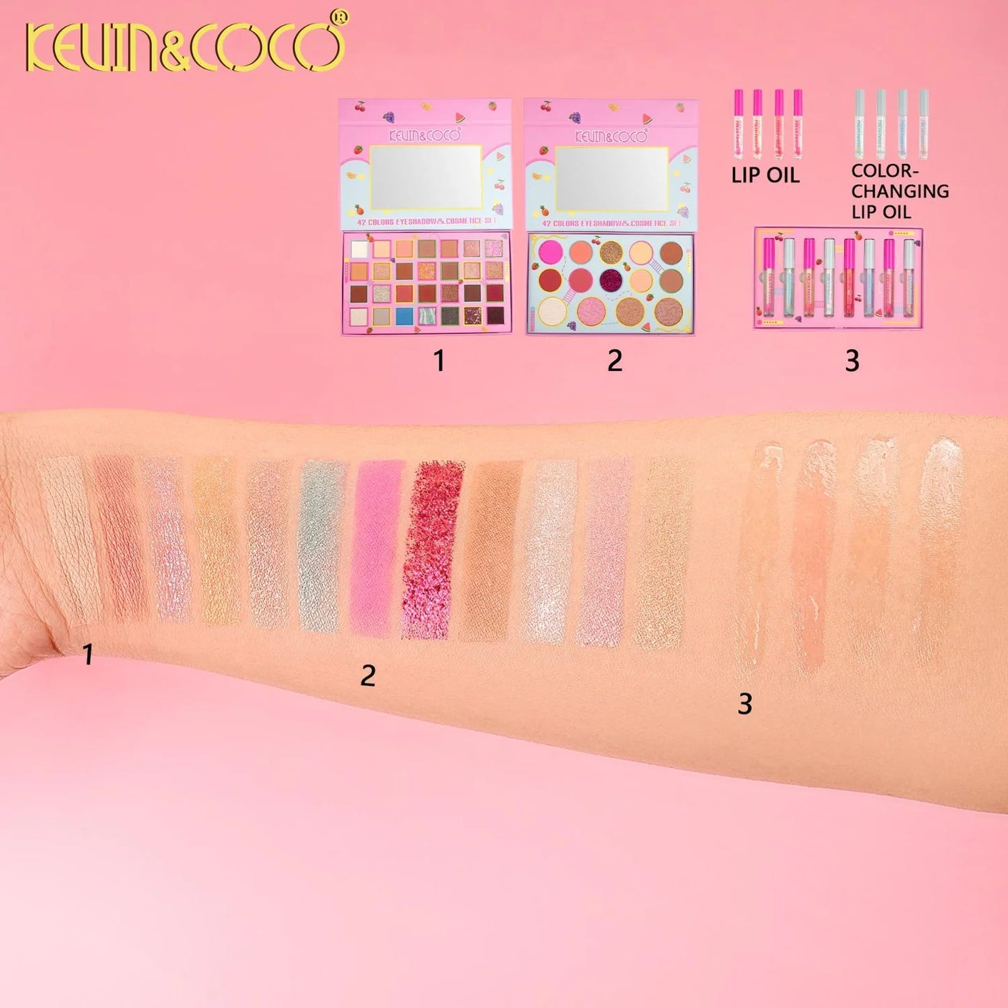 Kevin&Coco Fresh Fruits Cosmetic Set