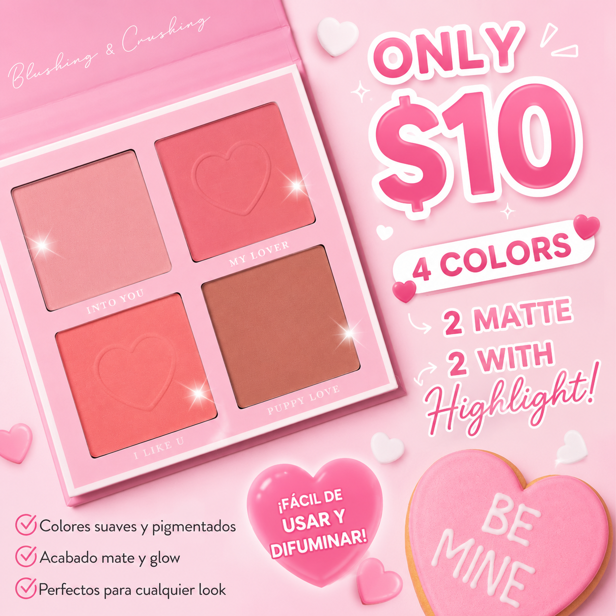 Be Bella blush palette